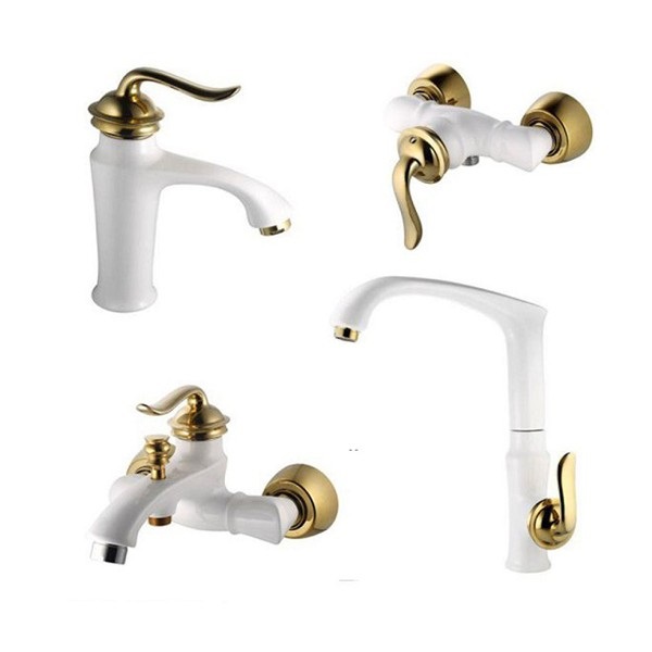 ست چهار تکه  اوج مدل امپریال سفیدطلا