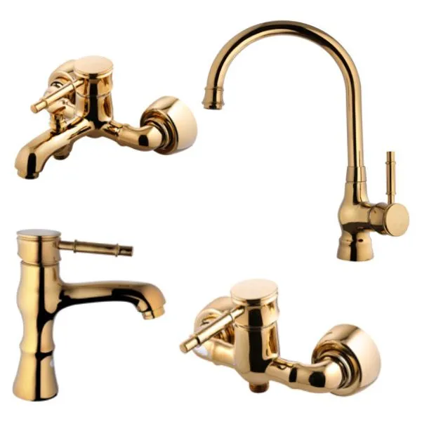 ست چهار تکه  اوج مدل رافائل طلایی