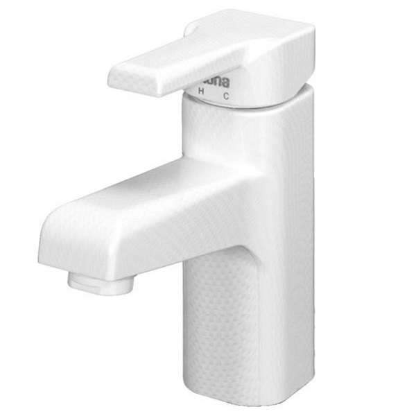 شیر روشویی پایه بلند سفید KONA مدل NEO