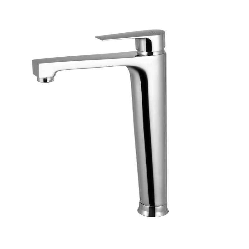 شیر روشویی پایه بلند درخشان مدل کادیا