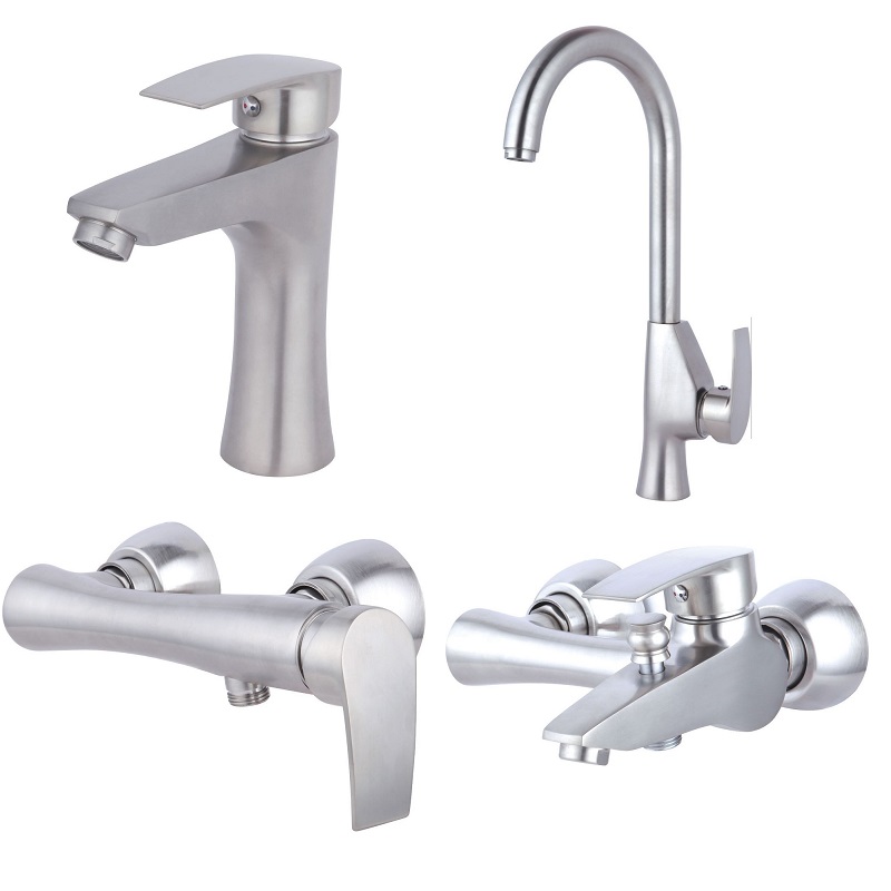 ست 4 تکه شیرآلات اسپیرال مدل سورنا