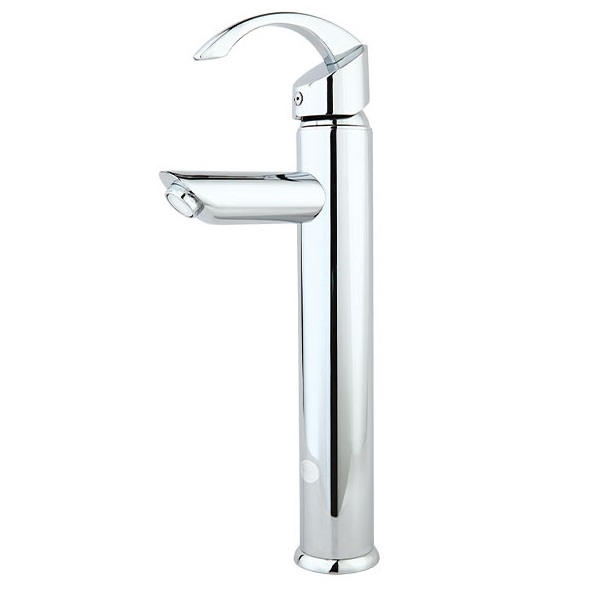 شیر روشویی پایه بلند راسان مدل تیتانیوم