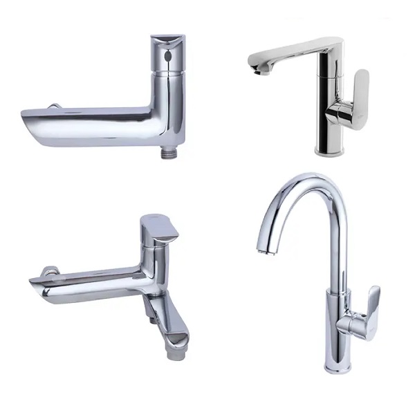 ست 4 تکه شیرآلات راسان مدل دینو