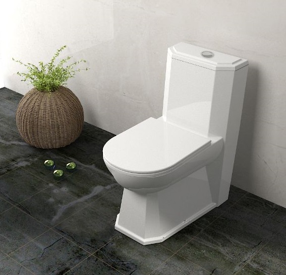 توالت فرنگی گلسار مدل دایموند