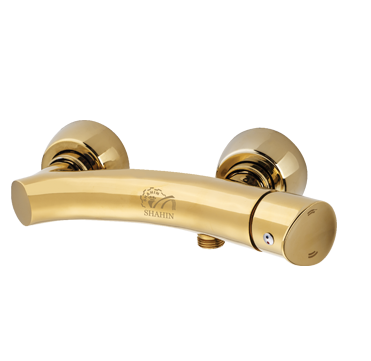 شیر توالت شاهین مدل آسو طلا