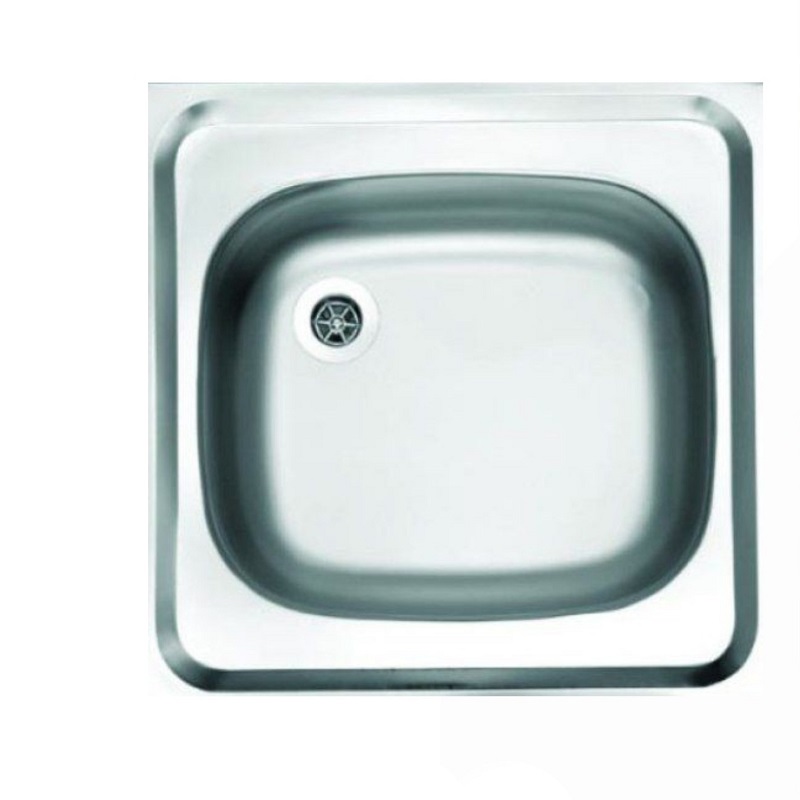 سینک پرسی استیل البرز مدل ساحل 0.4*50*50 روکار