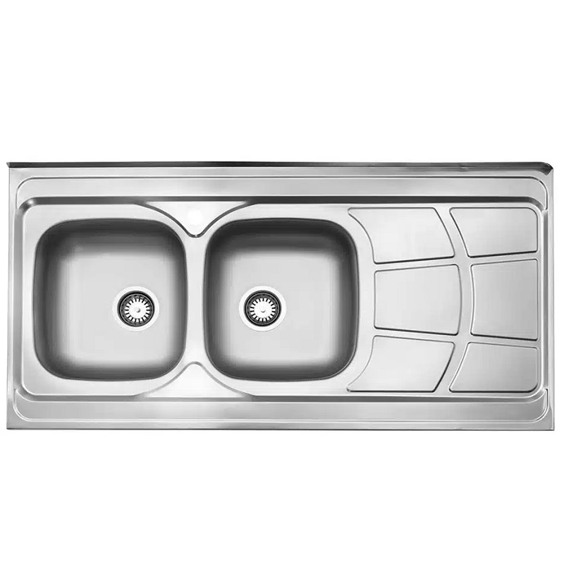 سینک نیمه فانتزی استیل البرز مدل 224 روکار