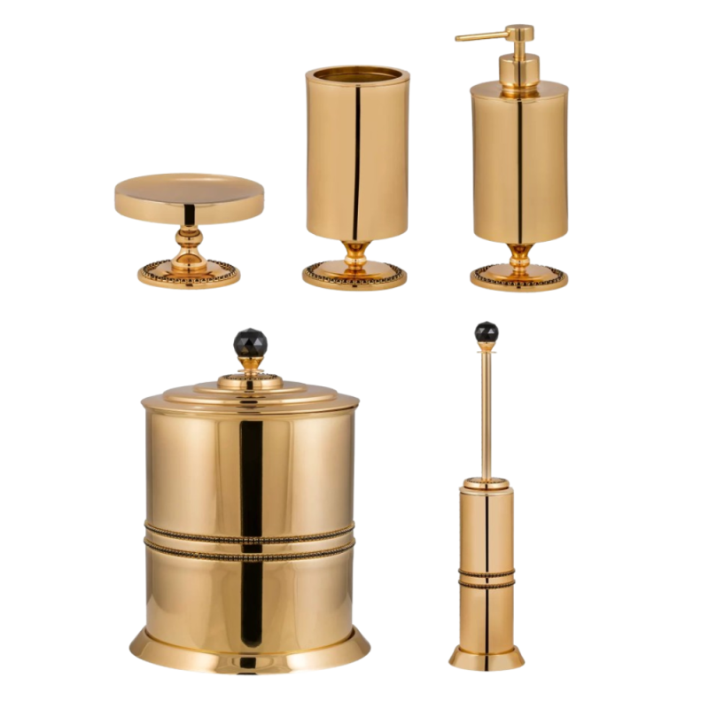 ست 5تکه اکسسوری سرویس بهداشتی رومیزی  DORITA مدل  GIX