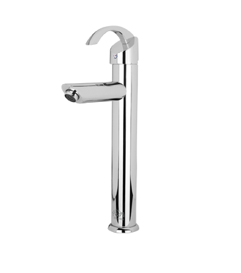 شیر روشویی پایه بلند شاهین مدل روژان