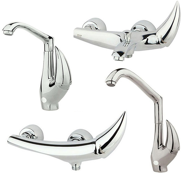 ست 4 تکه شیرالات راسان مدل هیپو