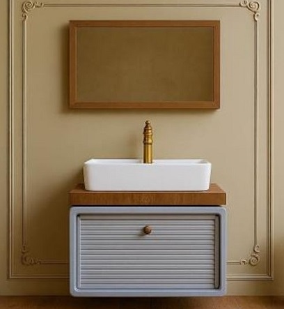 فول ست کابینت روشویی اسپیرال مدل A109