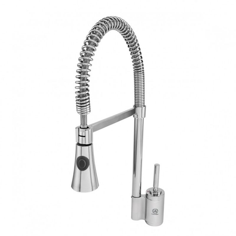 شیر ظرفشویی فنری قهرمان مدل زمرد