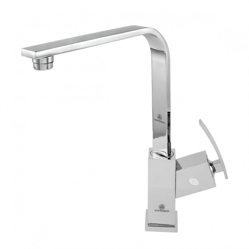 شیر ظرفشویی قهرمان مدل فلت صدف