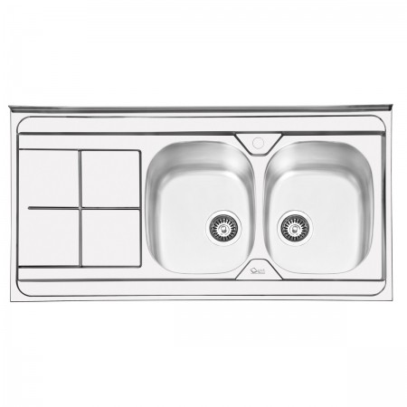 سینک روکار ایلیا استیل مدل 1041