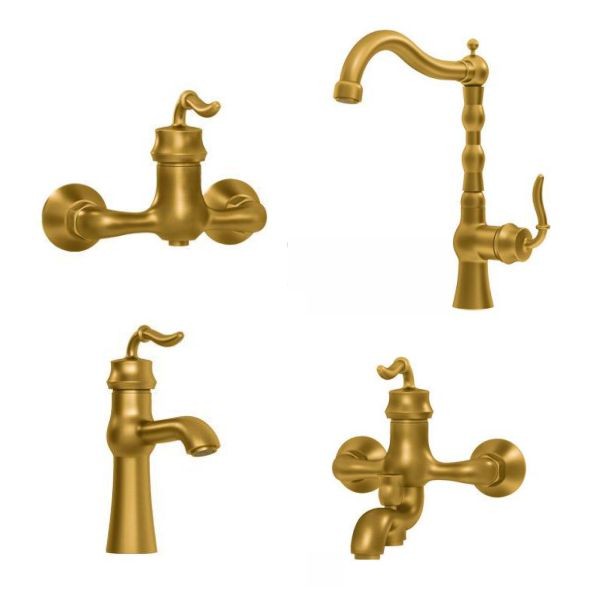 ست شیرآلات گرانا مدل ویستا طلامات