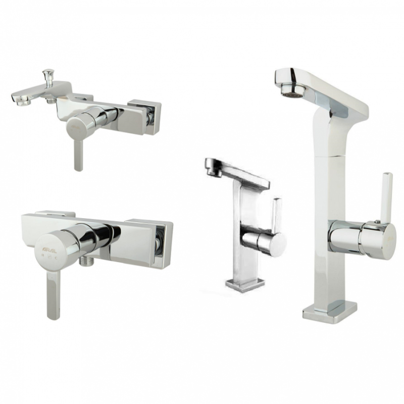 ست 4 تکه شیرآلات  الگانس