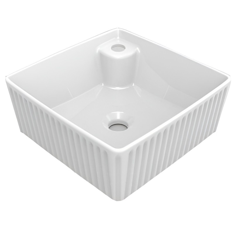 روشویی روکابینتی گاتریا مدل مربع GTBRM 36 شیر سرخود