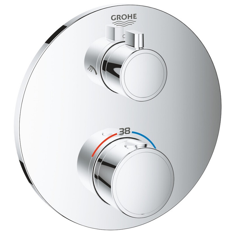 شیر دوش حمام توکار ترموستاتیک گروهه GROHE مدل Grohtherm Concealed کد 24076000