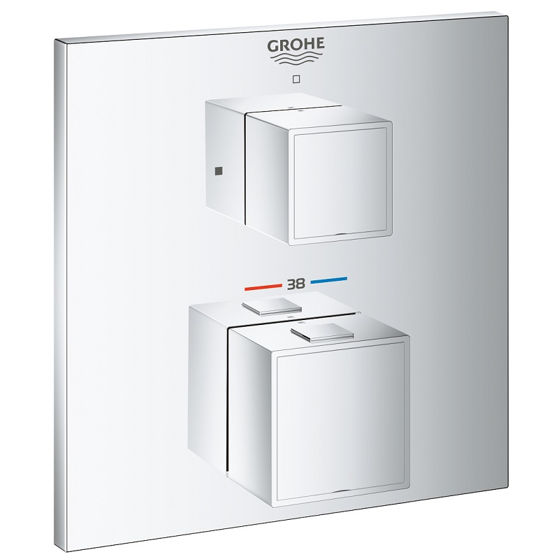 شیر تک خروجی توکار گروهه GROHE مدل Grohtherm Cube کد 24153