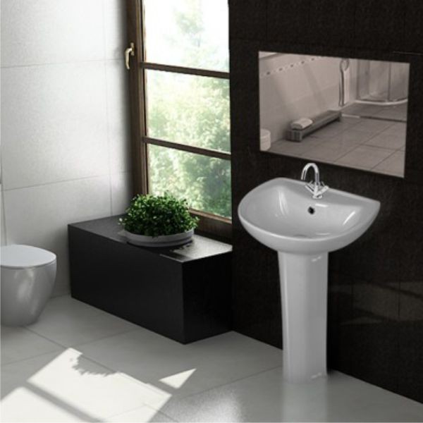 روشویی پایه دار گلسار مدل آیسان