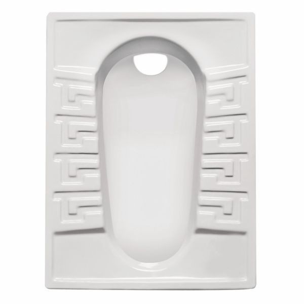 توالت زمینی مروارید مدل رومینا کوچک تخت