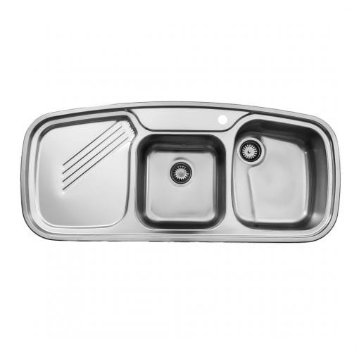 سینک استیل البرز مدل 614 new توکار