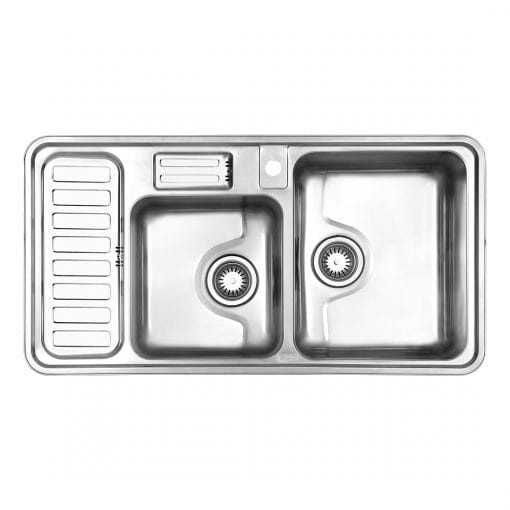 سینک استیل البرز مدل 812 توکار