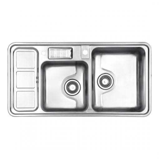 سینک استیل البرز مدل  813 توکار