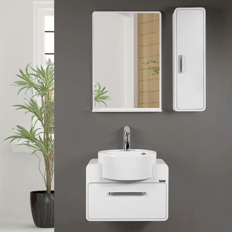 ست روشویی کابینتی ورنیکا به همراه آینه باکس