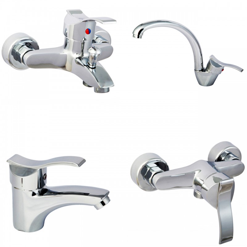 ست شیرآلات مدل آریا