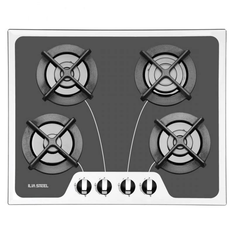 اجاق گاز صفحه ای ایلیا استیل مدل G 408