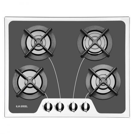 گاز ایلیا استیل مدل IG 4608  (فریم استیل )