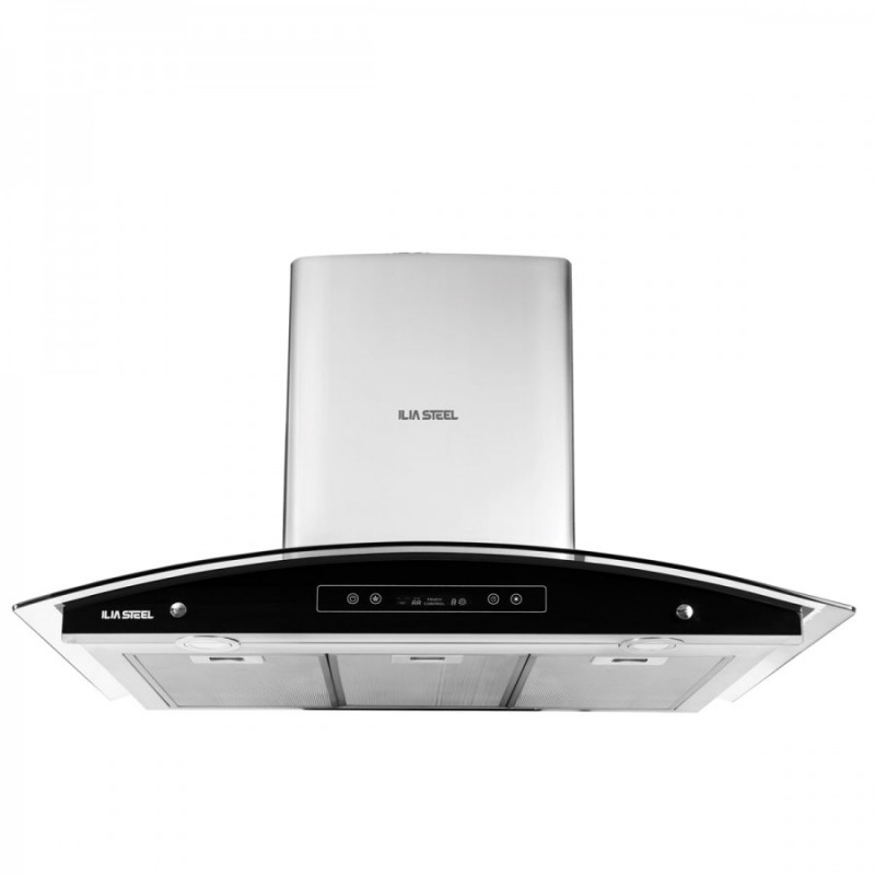 هود ایلیا استیل مدل دیاموند