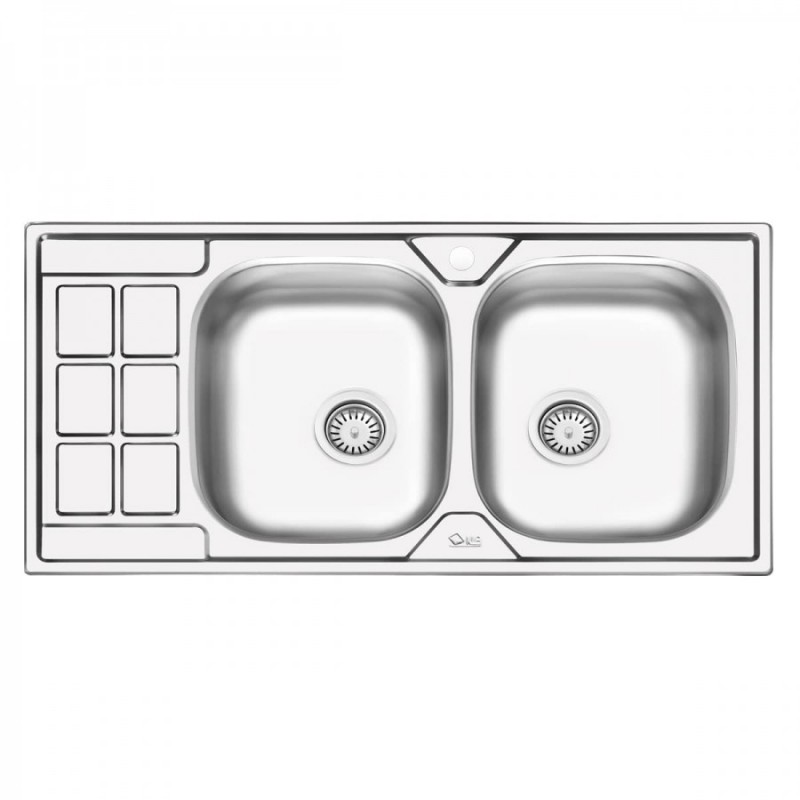 سینک نیمه فانتزی توکار ایلیا استیل مدل 4053