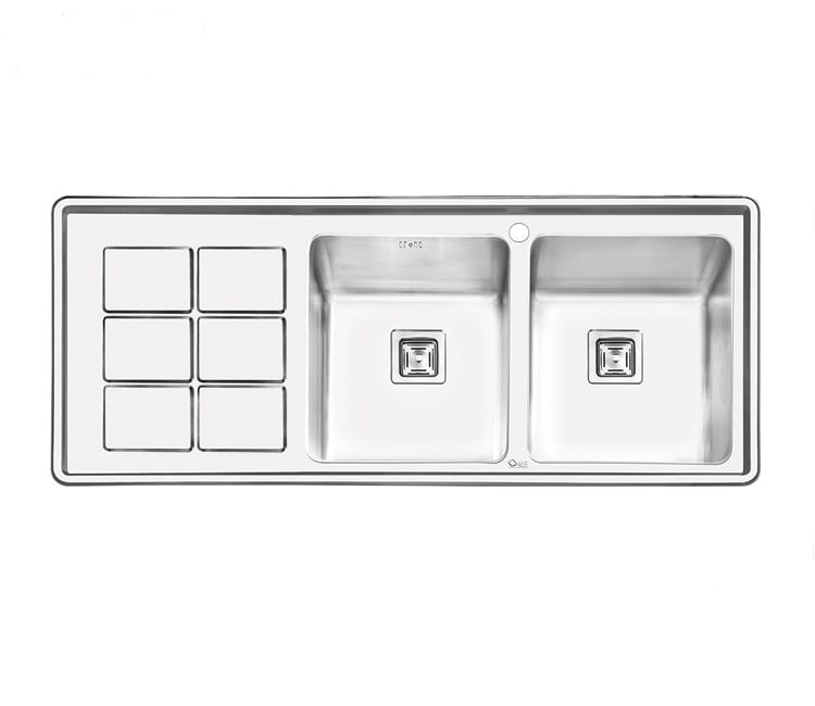 سینک توکار ایلیا استیل مدل 2064