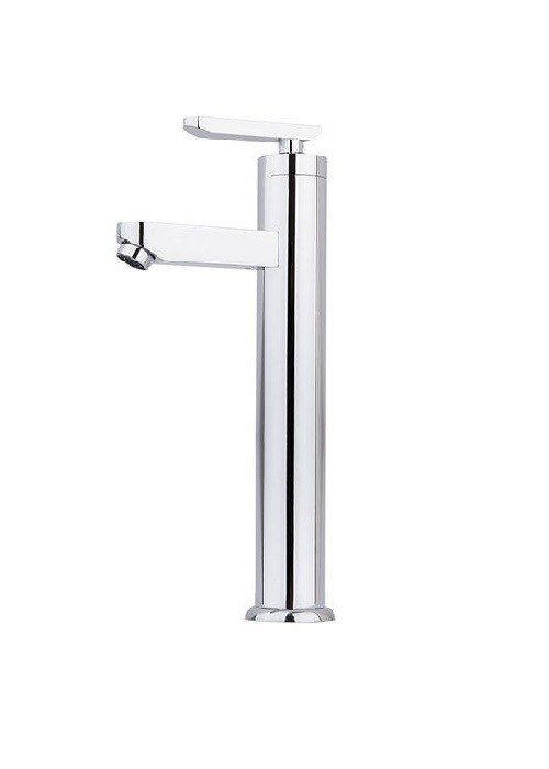 شیر روشویی پایه بلند کرومات مدل تنسو