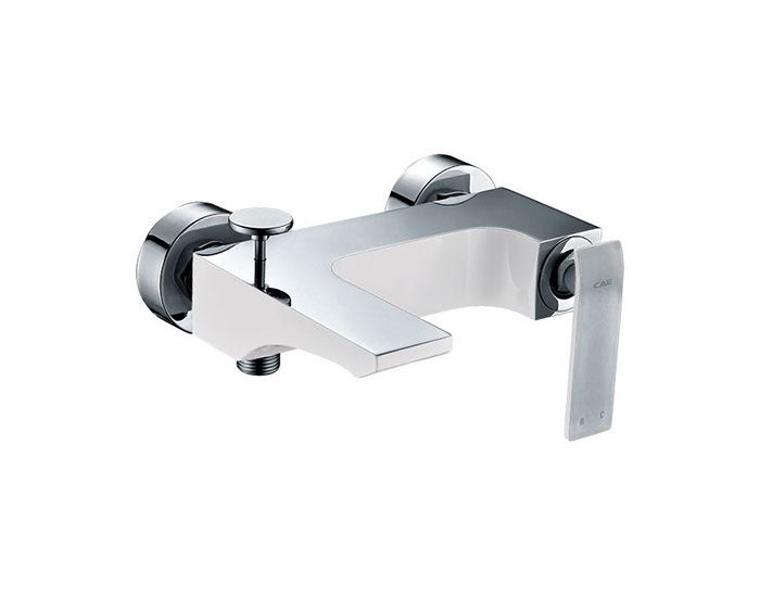 شیر دوش(حمام) کرومات مدل مونتلا سفید کروم