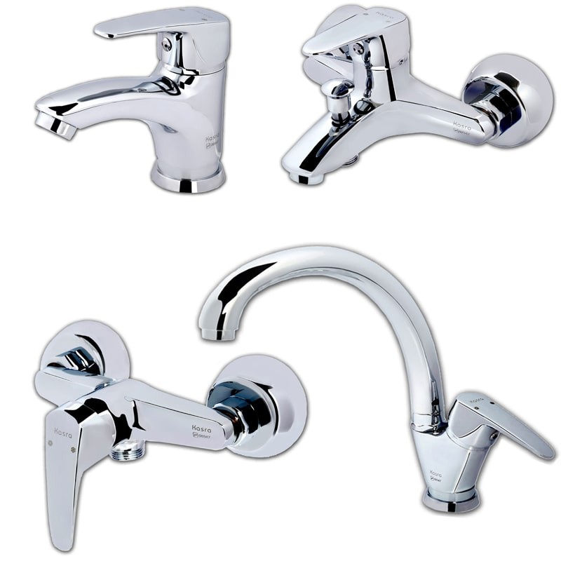 ست 4تیکه شیرالات کسری مدل سانا