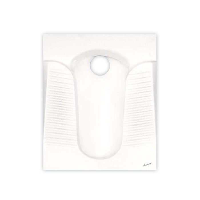 توالت زمینی تخت آرمیتاژ مدل آرالیا