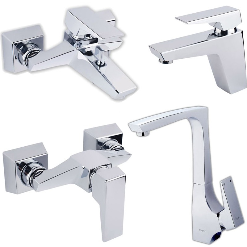 ست 4تیکه شیرالات کسری مدل کنکورد