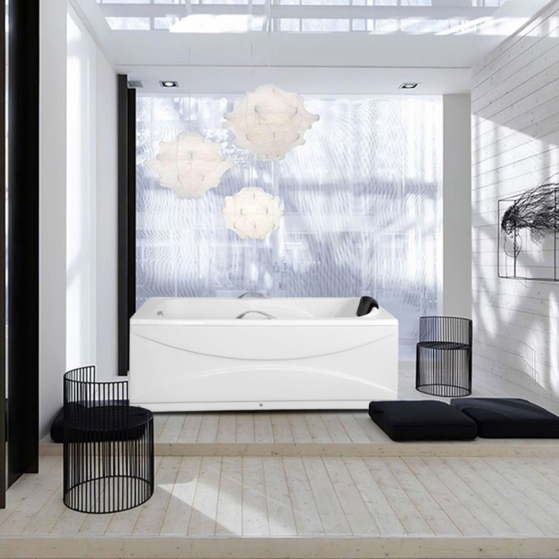 وان حمام سنی پلاستیک مدل رست