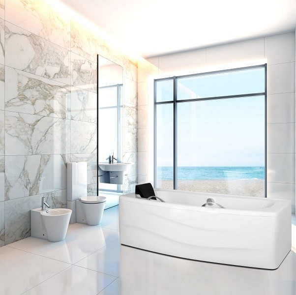 وان حمام سنی پلاستیک مدل دلسا