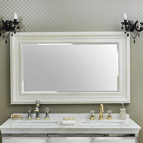 آینه دکوری چوبی مدل H-03