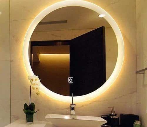 آینه نوری طرح گرد