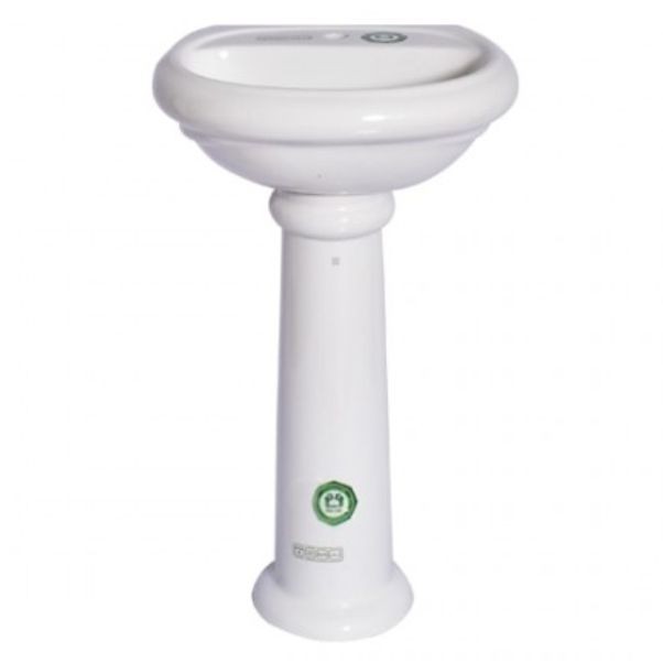 روشویی پایه دار پارس سرام مدل بریستول