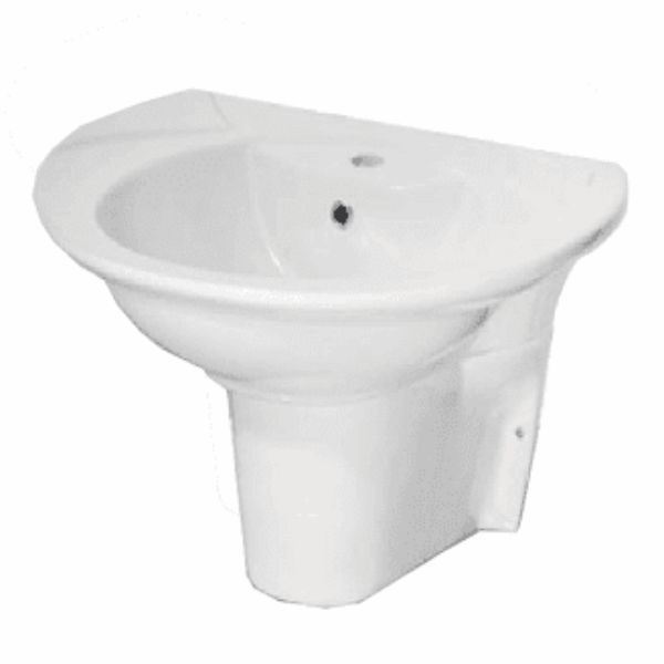 روشویی نیم پایه پارس سرام مدل سندی