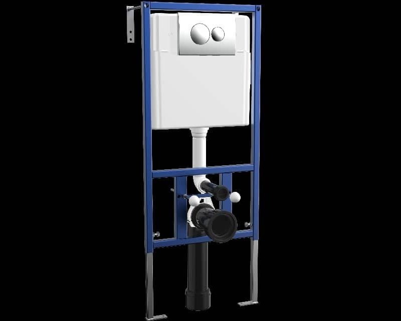 فلاش تانک توکار آرماندو ویکاریو (ARMANDO VICARIO) با کلید نقره‌ ای