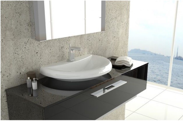 روشویی روکابینتی گلسار مدل جی ال 7