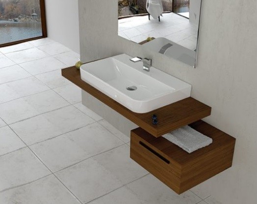 روشویی روکابینتی گلسار مدل یونیک