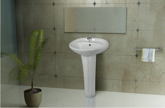 روشویی پایه دار گلسار مدل هلیانتوس